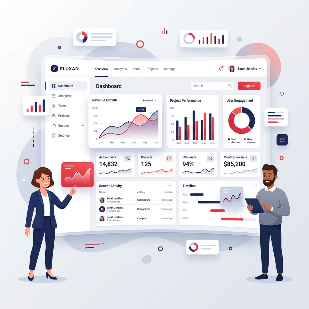 Enterprise Dashboard Showcase